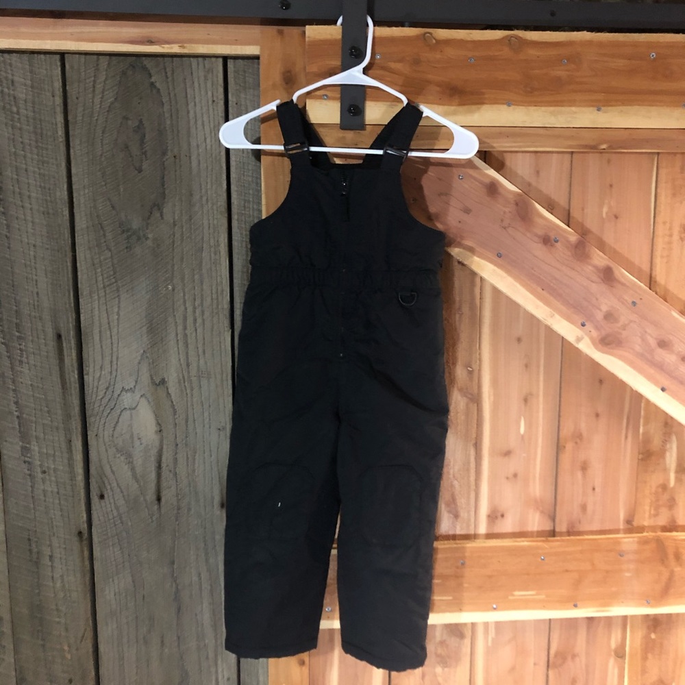Children’s Black Snow Bib